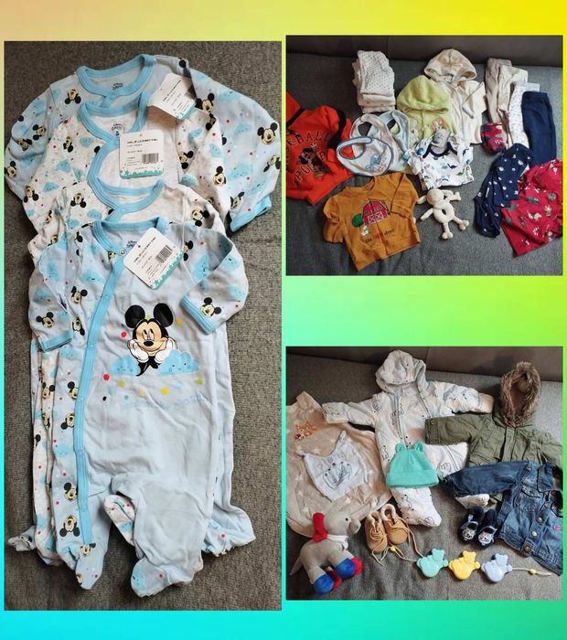 Теплі речі для хлопчика  3-12 міс