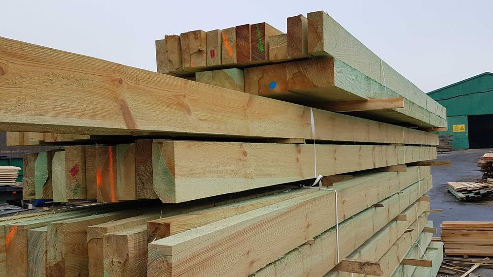 Więźba dachowa impregnowana