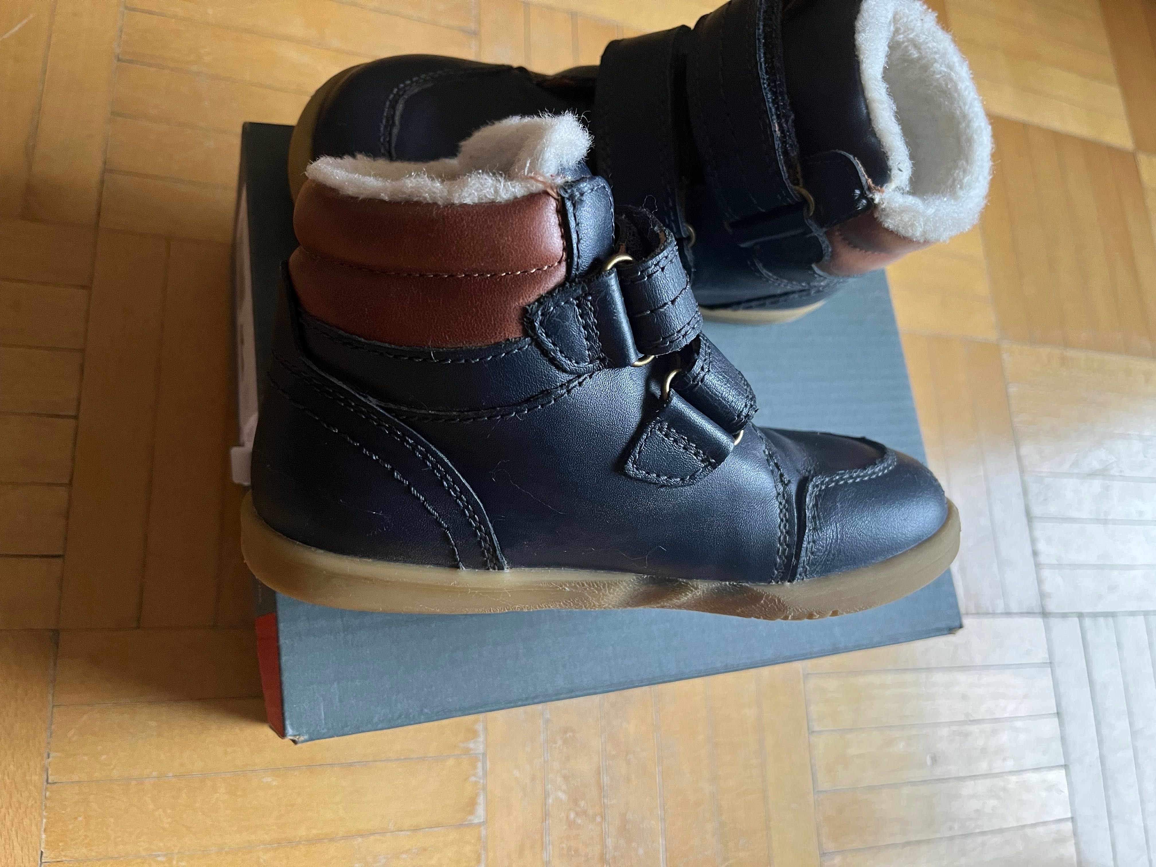 Buty Bobux Timber Arctic Navy (wodoodporny, wełna merynosa) rozm. 26