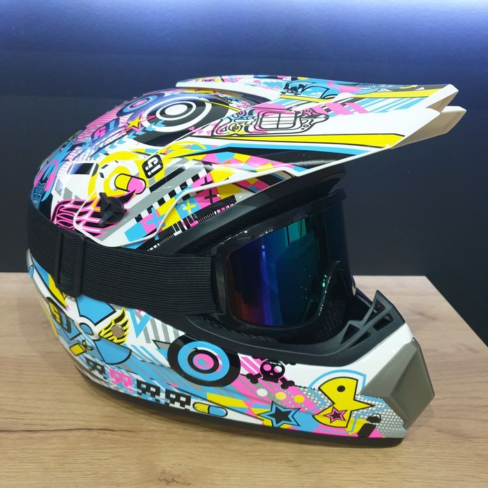 Kask rozmiar M rowerowy crossowy na hulajnoge