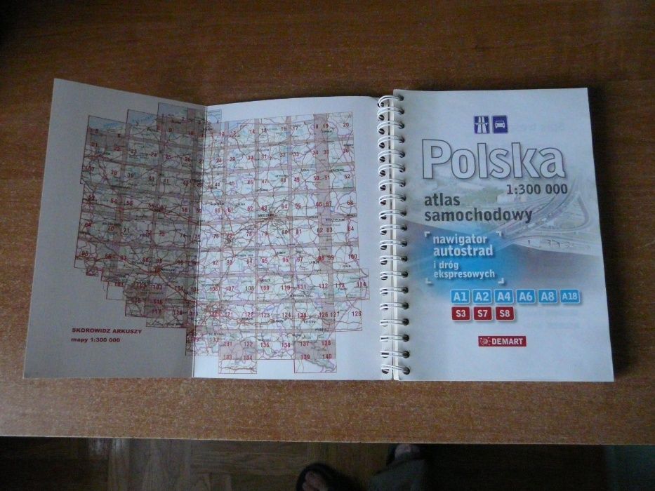 Atlas Polska DEMART 1:300 000