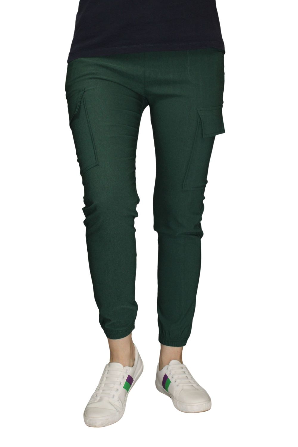 Bojówki damskie dresowe rozmiary od 2XL do 7XL