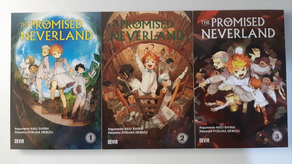 The Promised Neverland, Volumes 1 a 6 (Português)