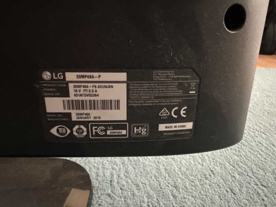 Monitor computador LG