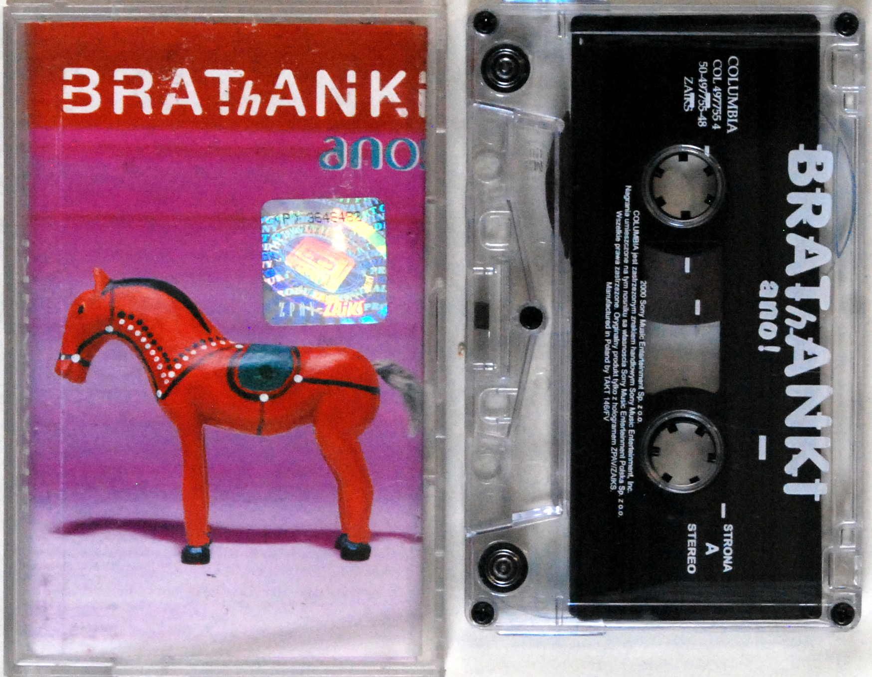 Brathanki - Ano! (kaseta) BDB