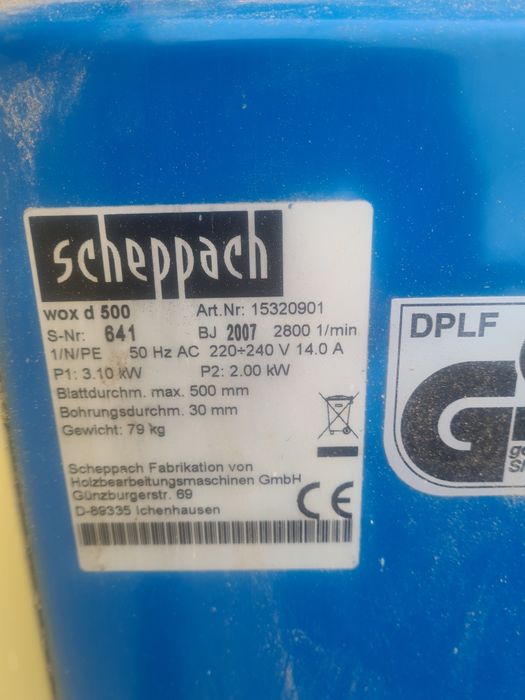 Piła wahadłowa Scheppach 3.1 kW