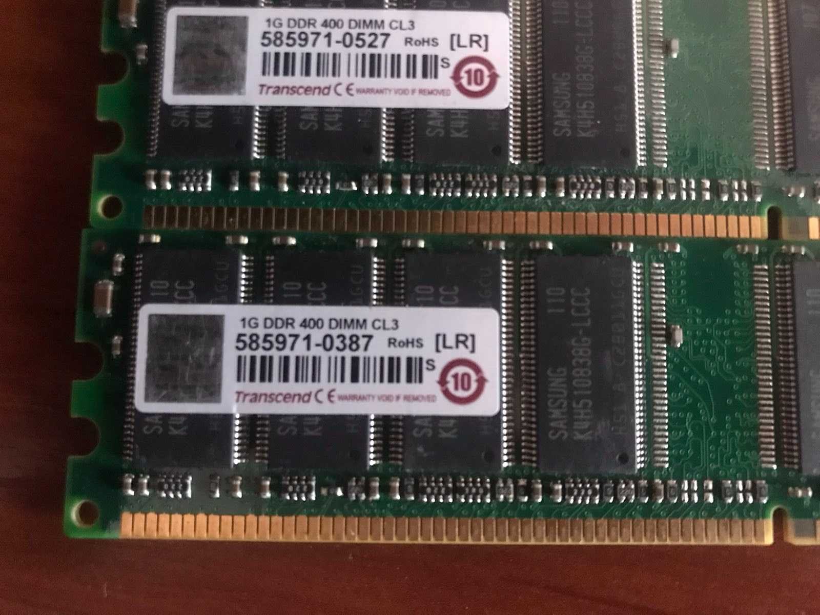 Hynix DDR2., Тranscend DDR.