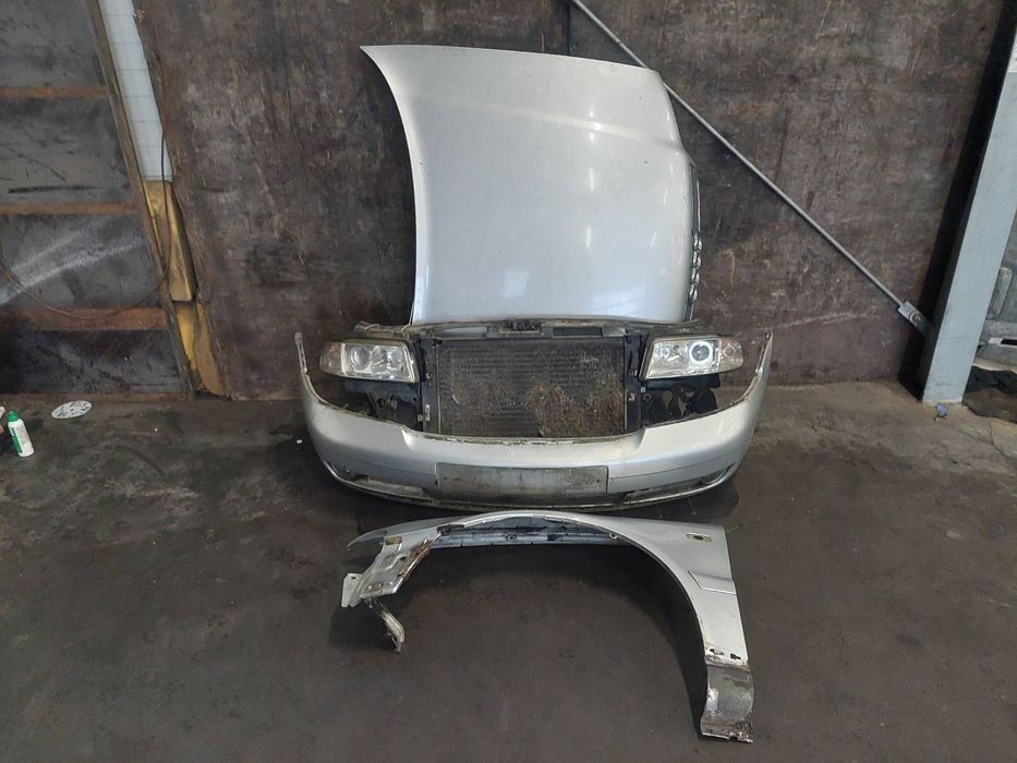 KOMPLETNY PRZÓD AUDI A4 B5 FL LY7W MASKA BŁOTNIK ZDERZAK PAS 1.9TDI