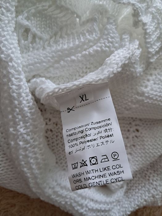 Ażurowa długa  sukienka