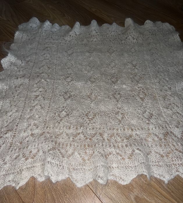 Chusta szal z welbłądziej wełny