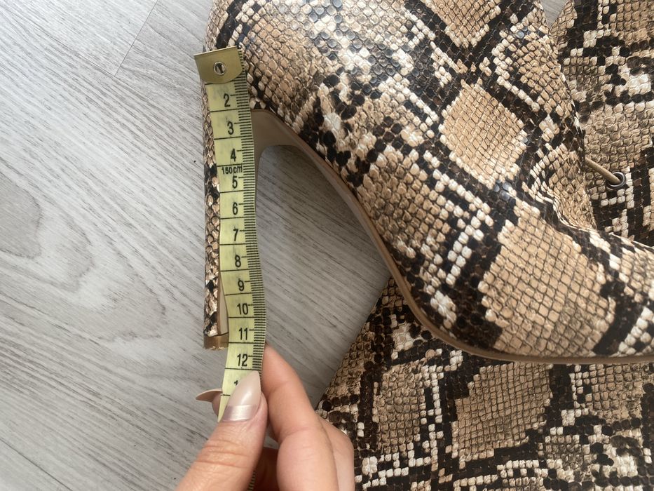 Kozaki sexi za kolano  mega dlugie do uda wąż pantera hit viral