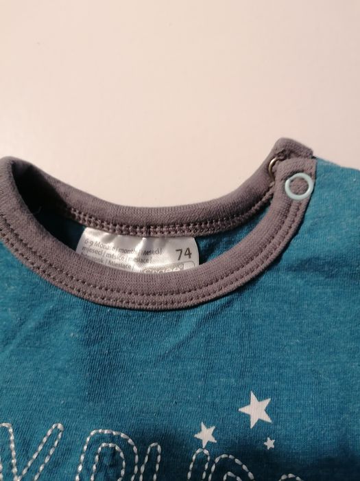 Komplet 3w1 bluza spodnie bluzka 74