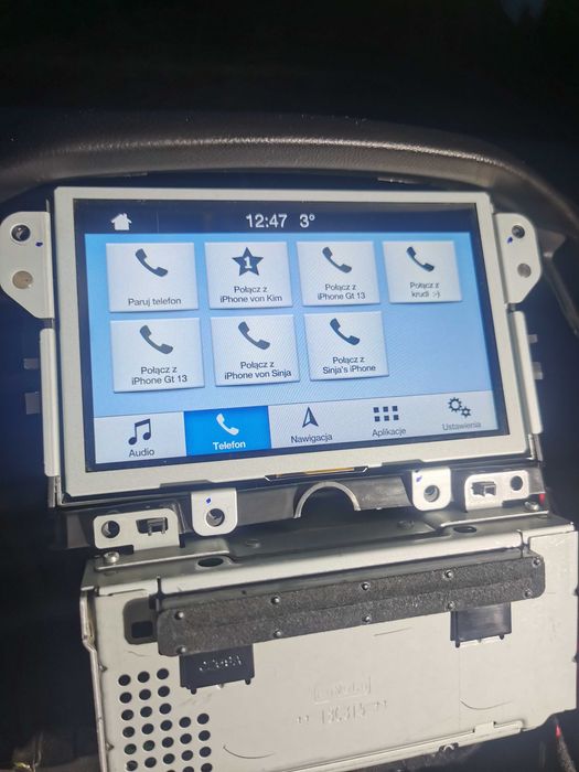 SYNC 3 ford focus mk3 lift +HUB  oryginał FORD android auto APLLE CAR