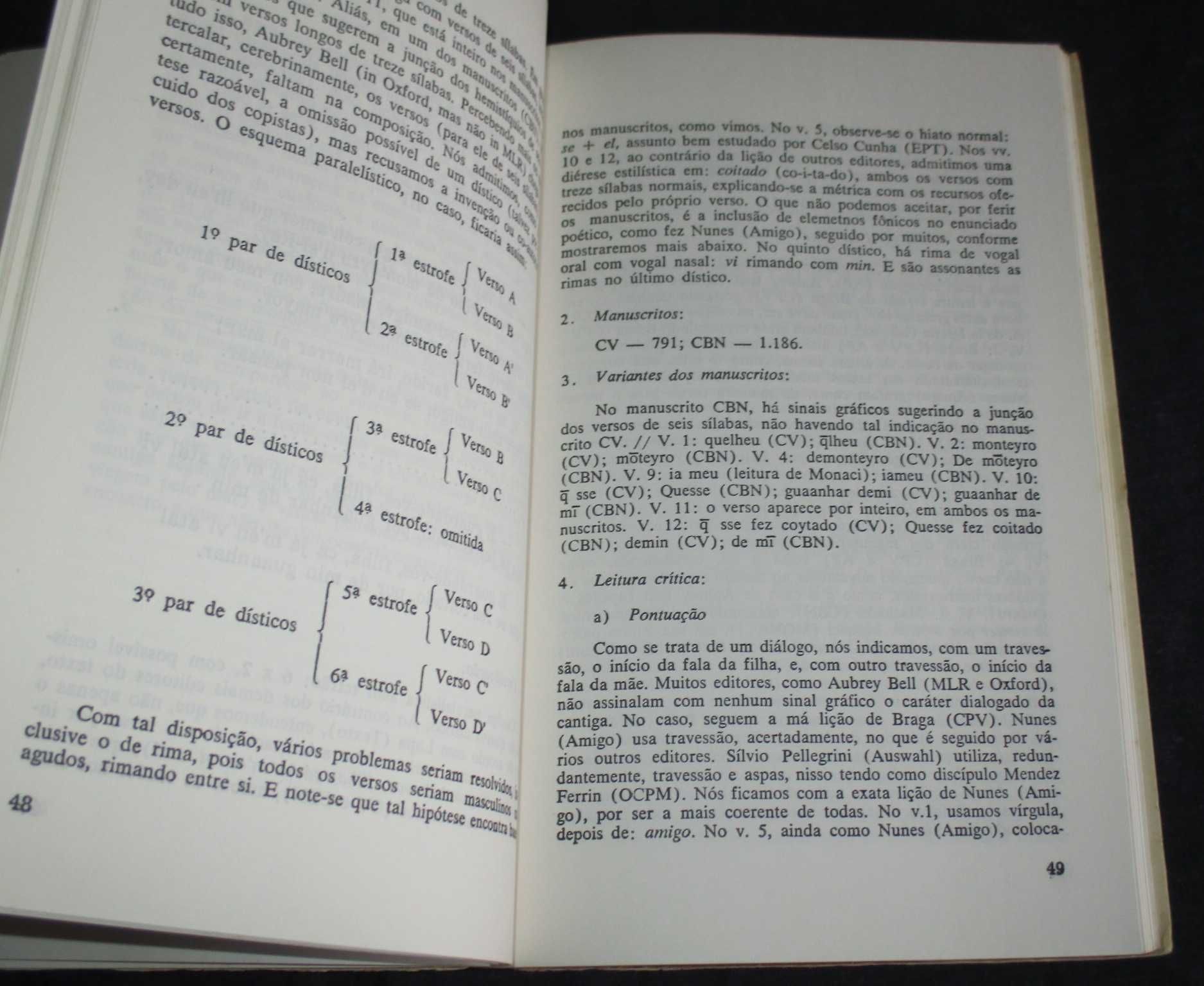 Livro As Cantigas de Pero Meogo Leodegário A. De Azevedo Filho