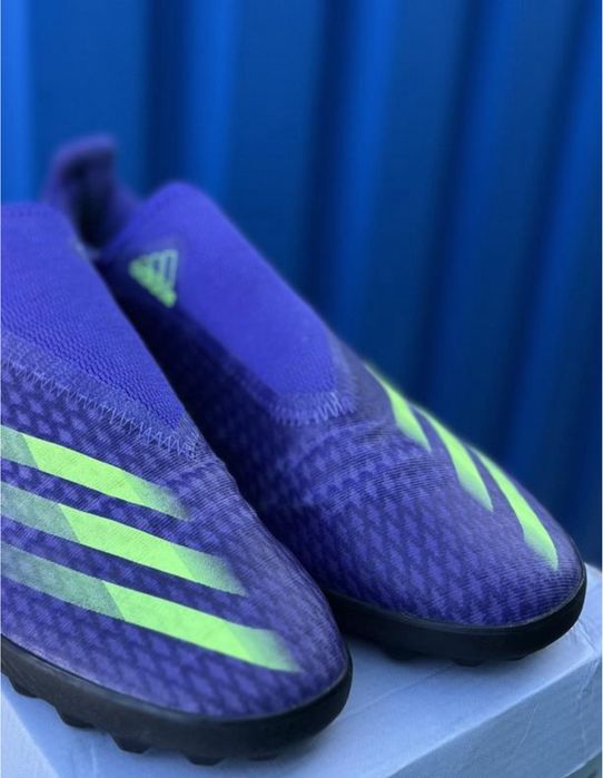 Adidas x ghosted сороконожки оригинал футбольные копы 42 бутсы