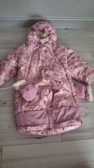 Комбінезон зимовий на дівчинку