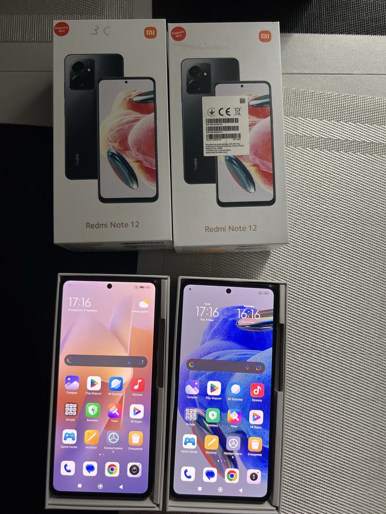 Нові смартфони openbox Xiaomi Redmi Note 12 6/128GB за оптовою ціною