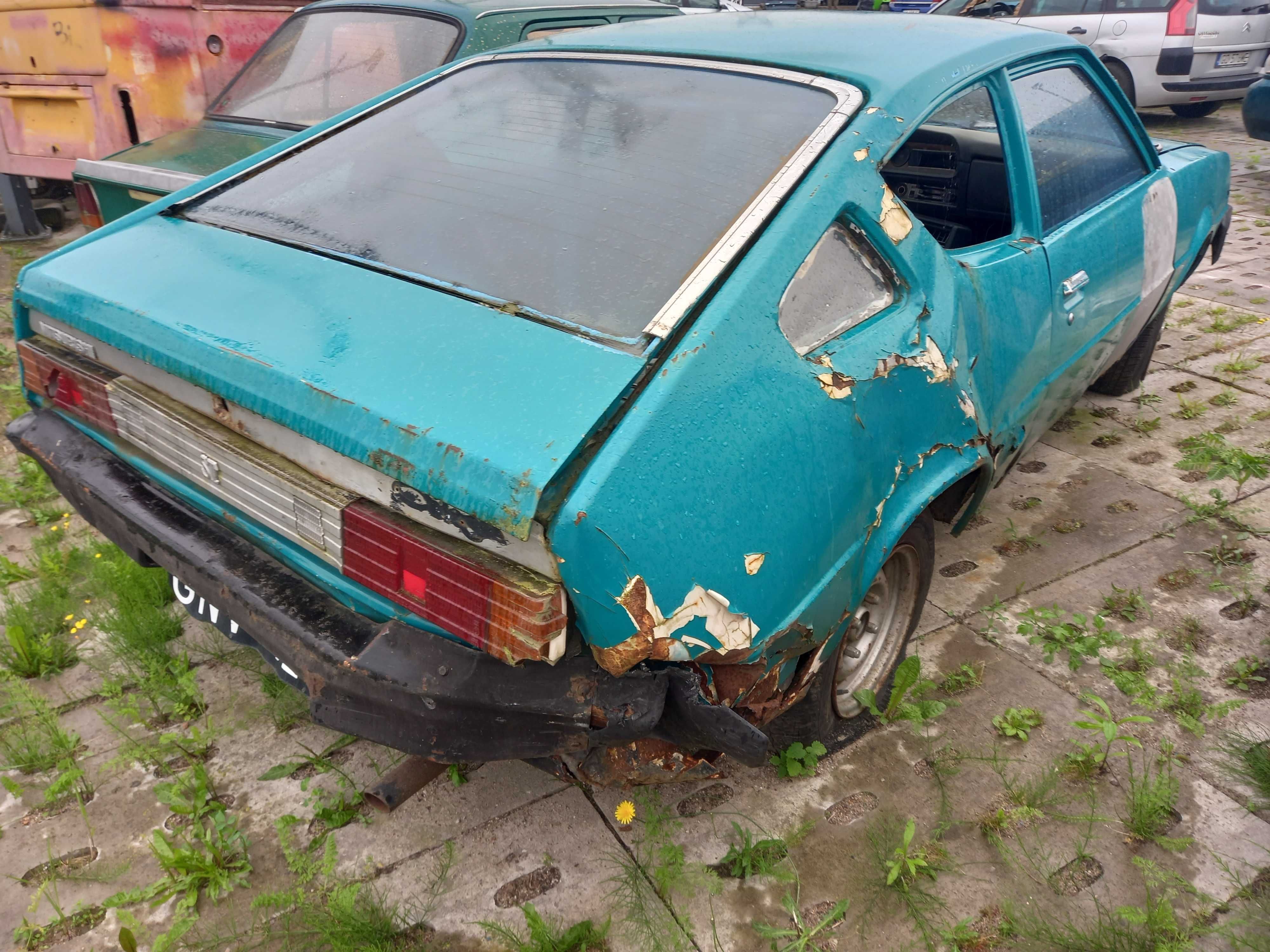 Mitsubishi Lancer MK1 Celeste Coupe 1978 r Barn Find po Polsku Zamiana