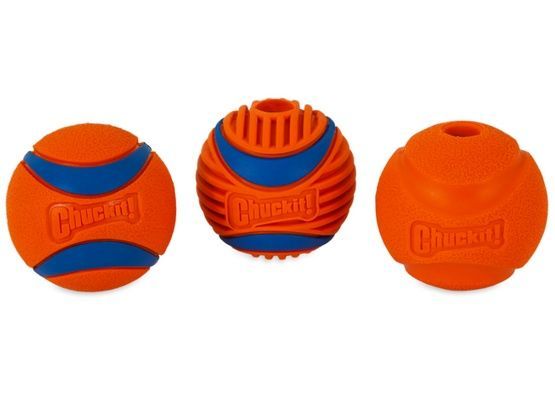 Zestaw piłek dla psa do aportowania 6,5cm - Chuckit Rozmiar M 3pak