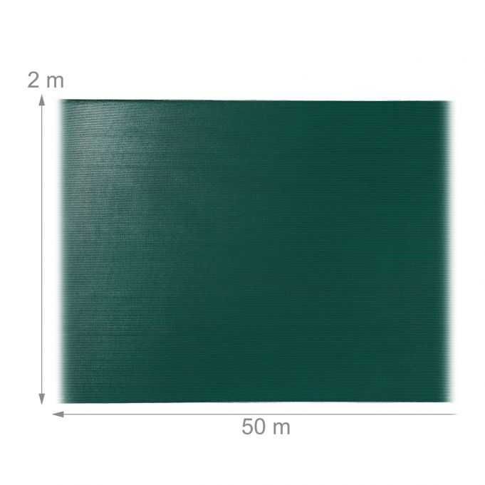 Siatka cieniująca na płot 2m x 50m
