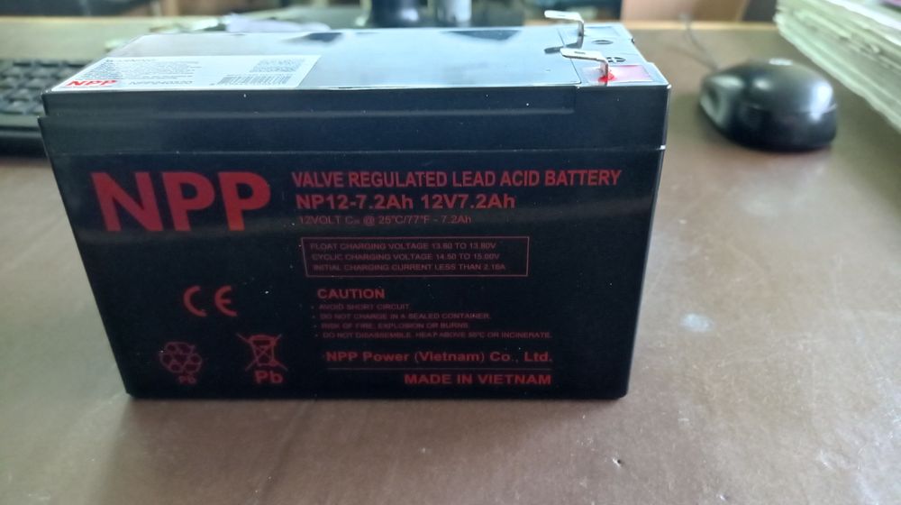 Аккумуляторная батарея NPP NP12-7.2Ah