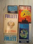 Ken Follett Trójka"Na skrzydłach orłów"Klucz do rebeki"Człowiek z P...