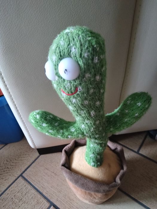 Kaktus zabawka interaktywna dla dzieci