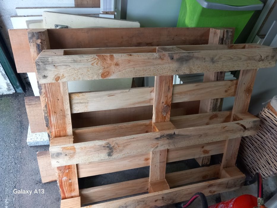 Palete mandeira para bricolage