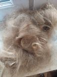 Włosy na dredy 1 kg jasny blond, ciemny blond i jasny brąz
