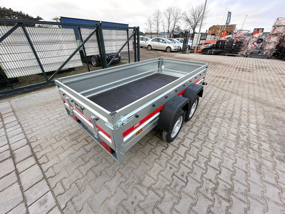 Nowa Przyczepka Samochodowa Temared PRO 2612/2 Przyczepa Dwuosiowa