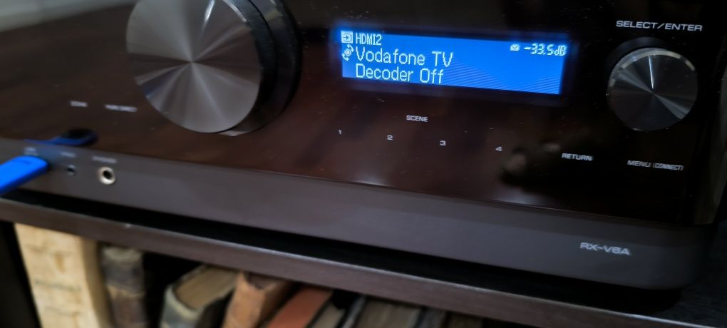 Amplificador AV Yamaha RX-V6 – Como Novo, com Garantia.