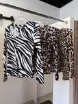 Bluzka damska longsleeve panterka r.uniwersalny