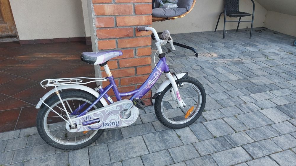 Rowerek dla dziewczynki koła 16