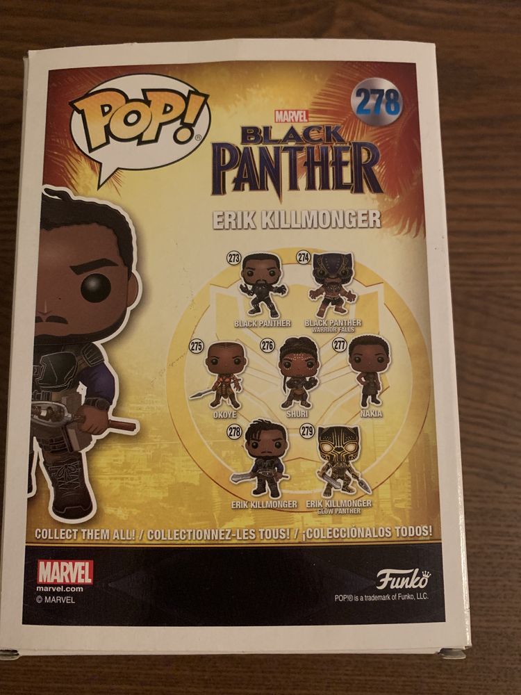 Funko Pop Killmonger CHASE