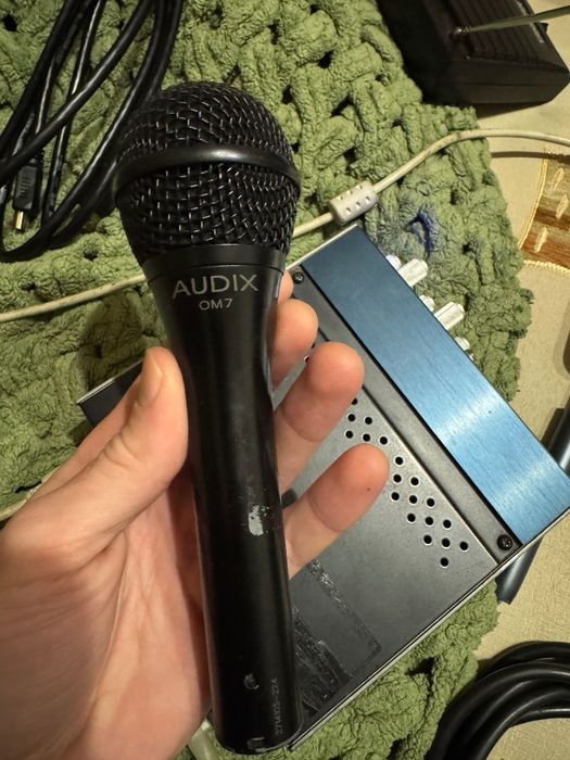 Шнуровой микрофон Audix om7