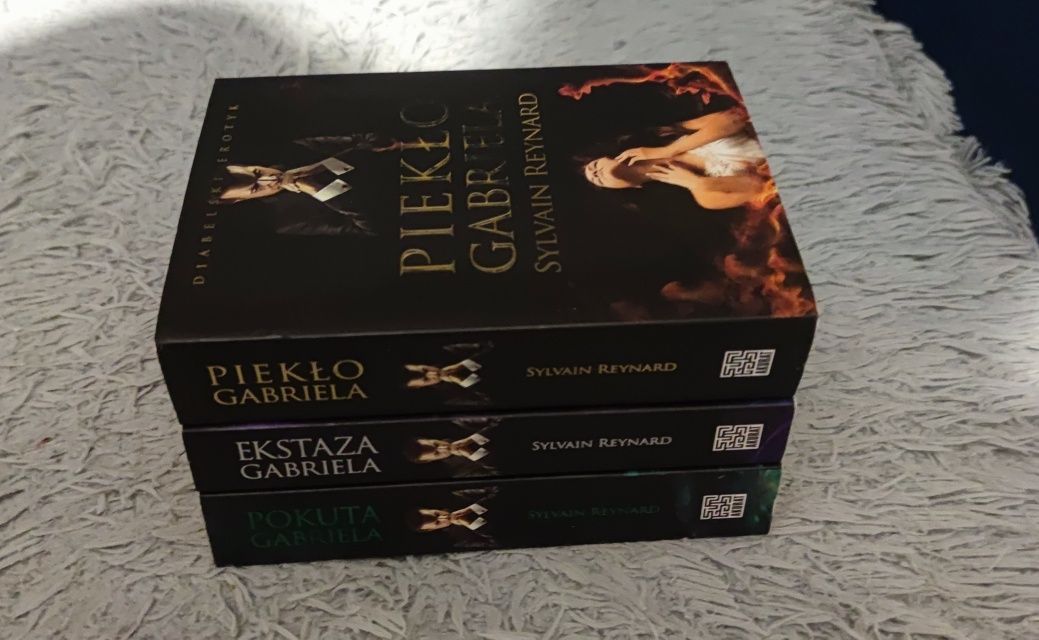 "Piekło Galeria" seria książek Sylvain Reynard   wydanie standardowe