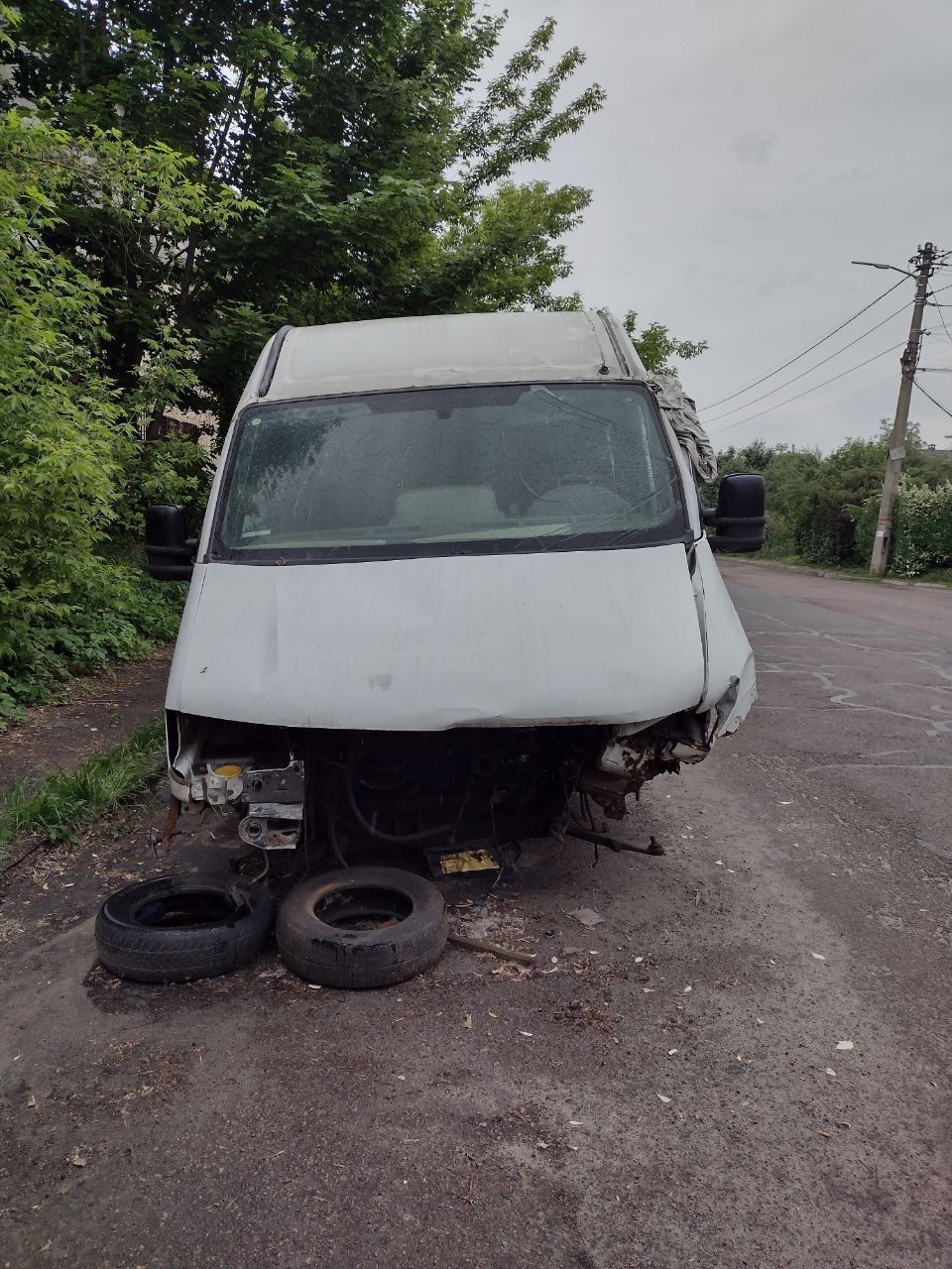 Продам пiсля ДТП рено мастер