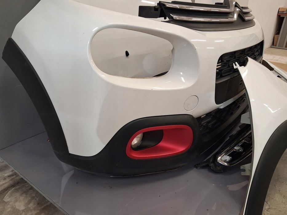 Zderzak maska błotniki lampa przód CITROEN C3 III LIFT  kolor  EWPB