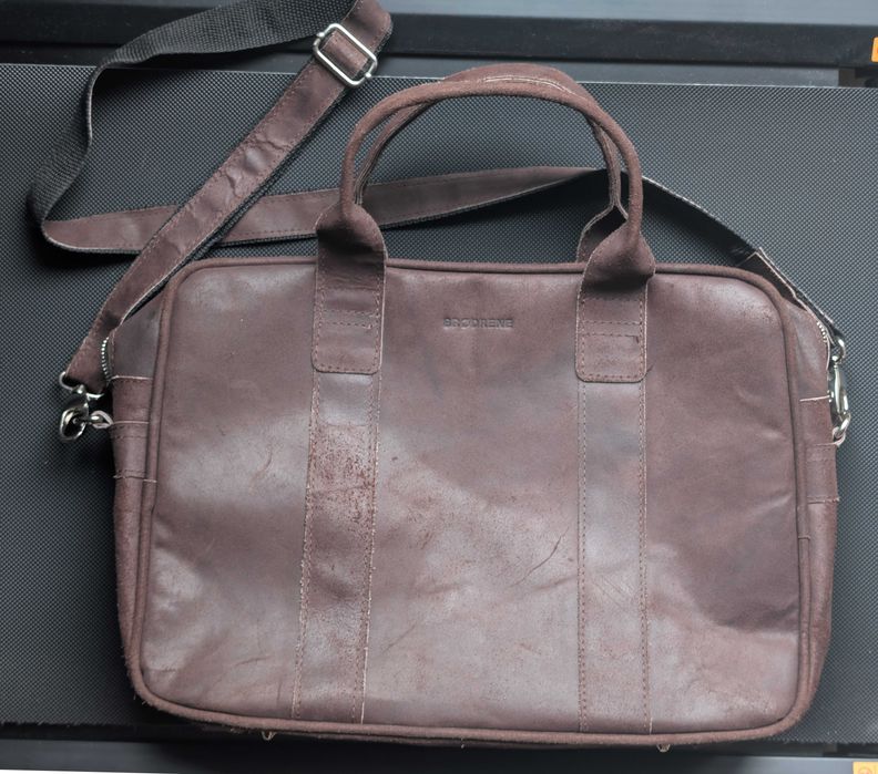 Skórzana Torba na Laptopa Brodrene (BL01)