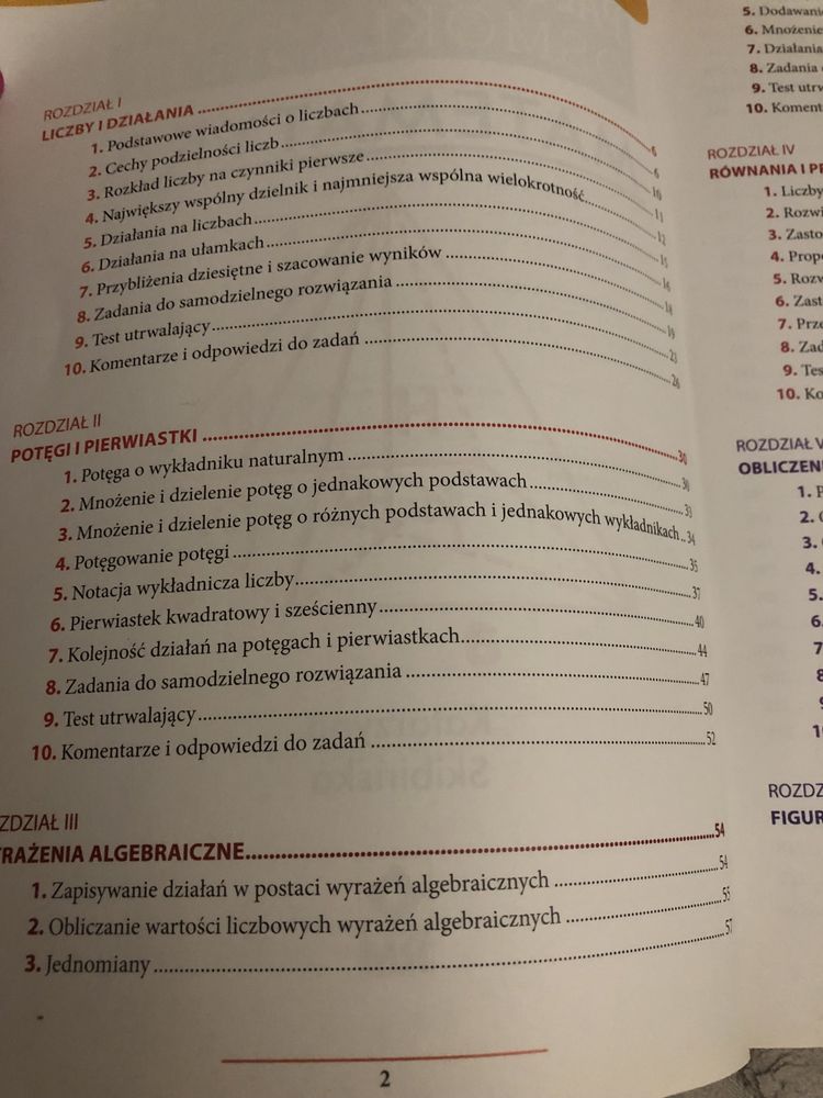 8 klasa Matematyka Repetytorium i paszport