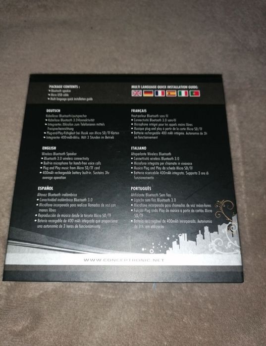 Coluna Bluetooth Beattie
