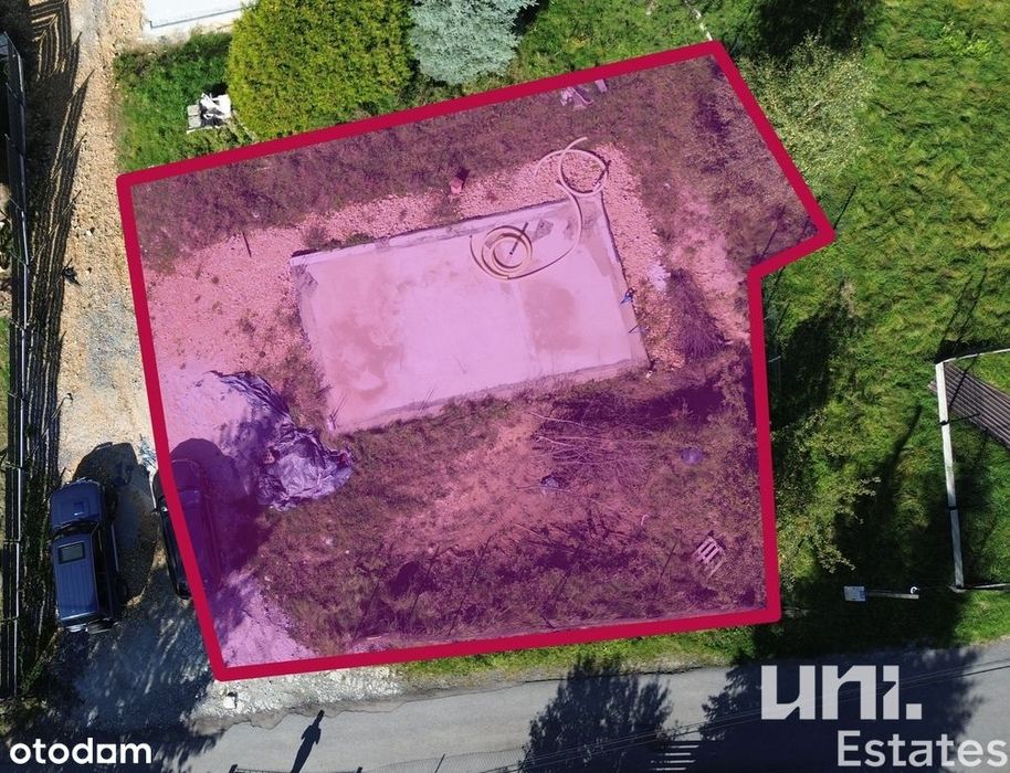 Działka z pozwoleniem | Gotowy fundament | Projekt