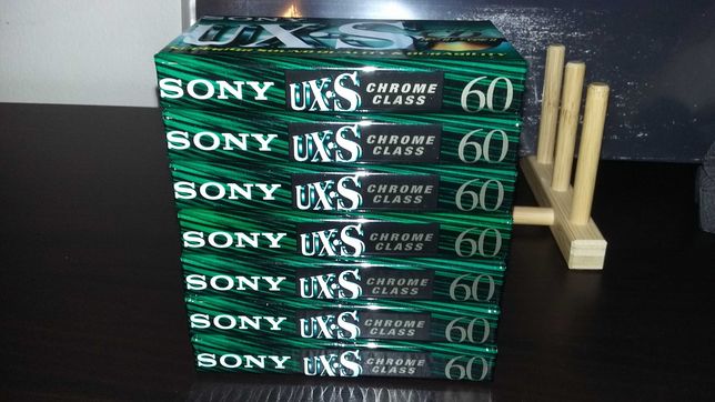 Cassetes SONY UX-S 60 Novas/Seladas
