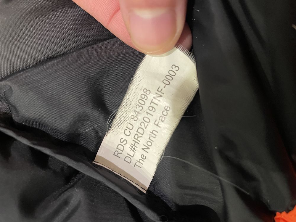 Пуховик the north face 700 M