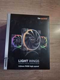 Bequiet light wings. 3x 140mm + kontroler rgb.