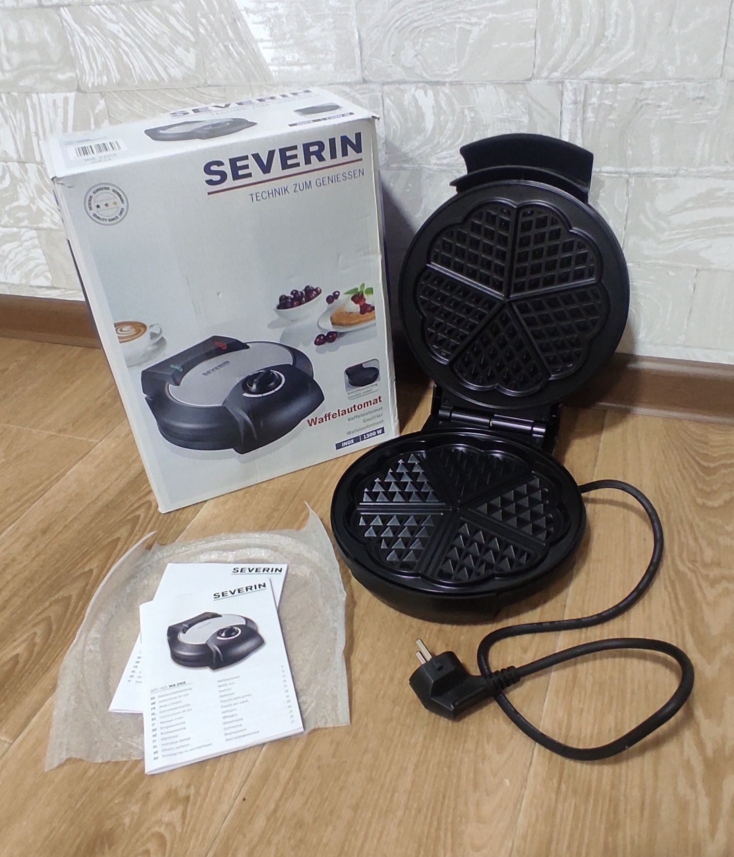 Вафельница Severin 1300w из Германии как новая