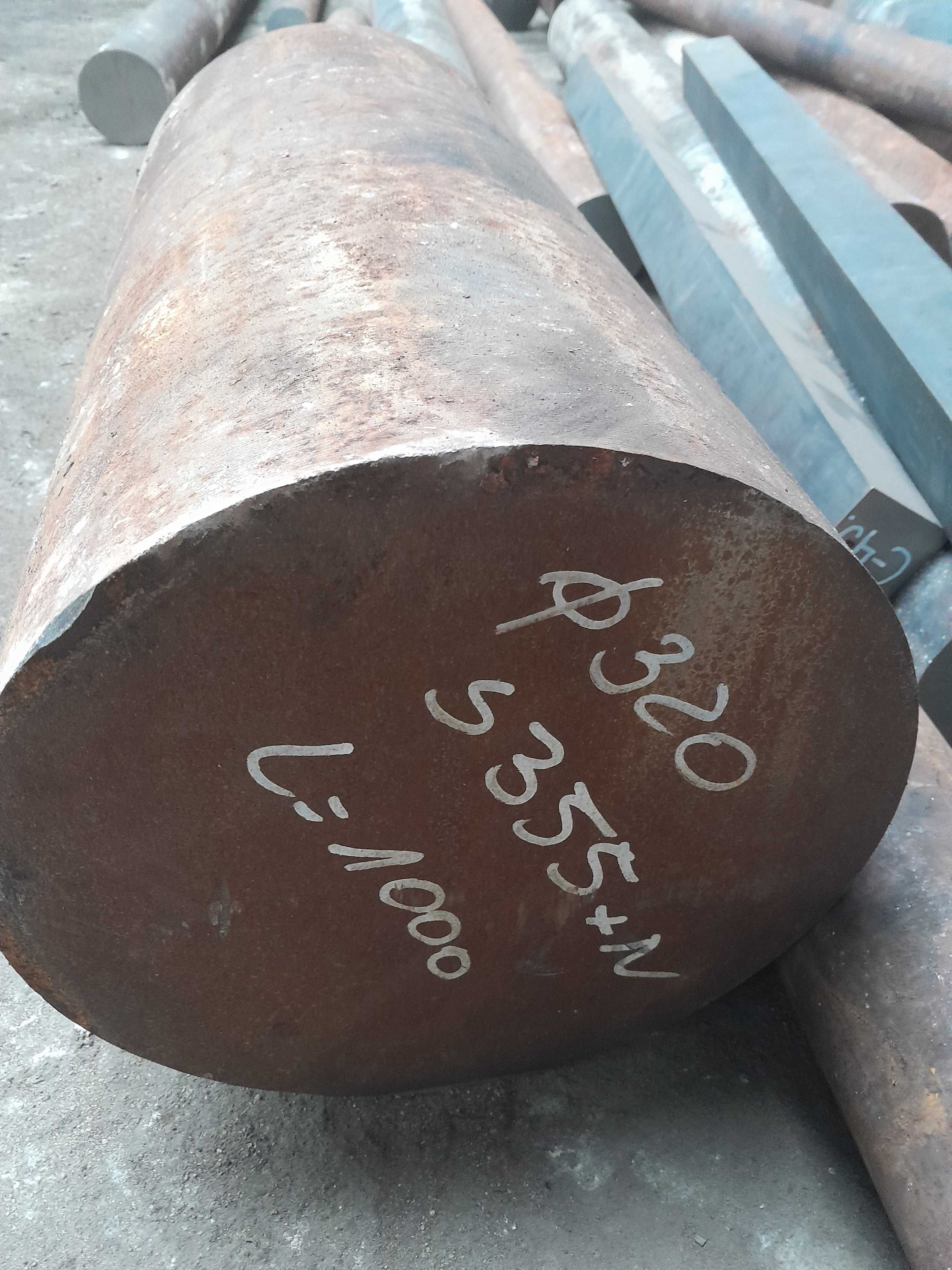 Pręty okrągłe fi 80 16HG stal stalowe 80 16 HG krótsze odcinki