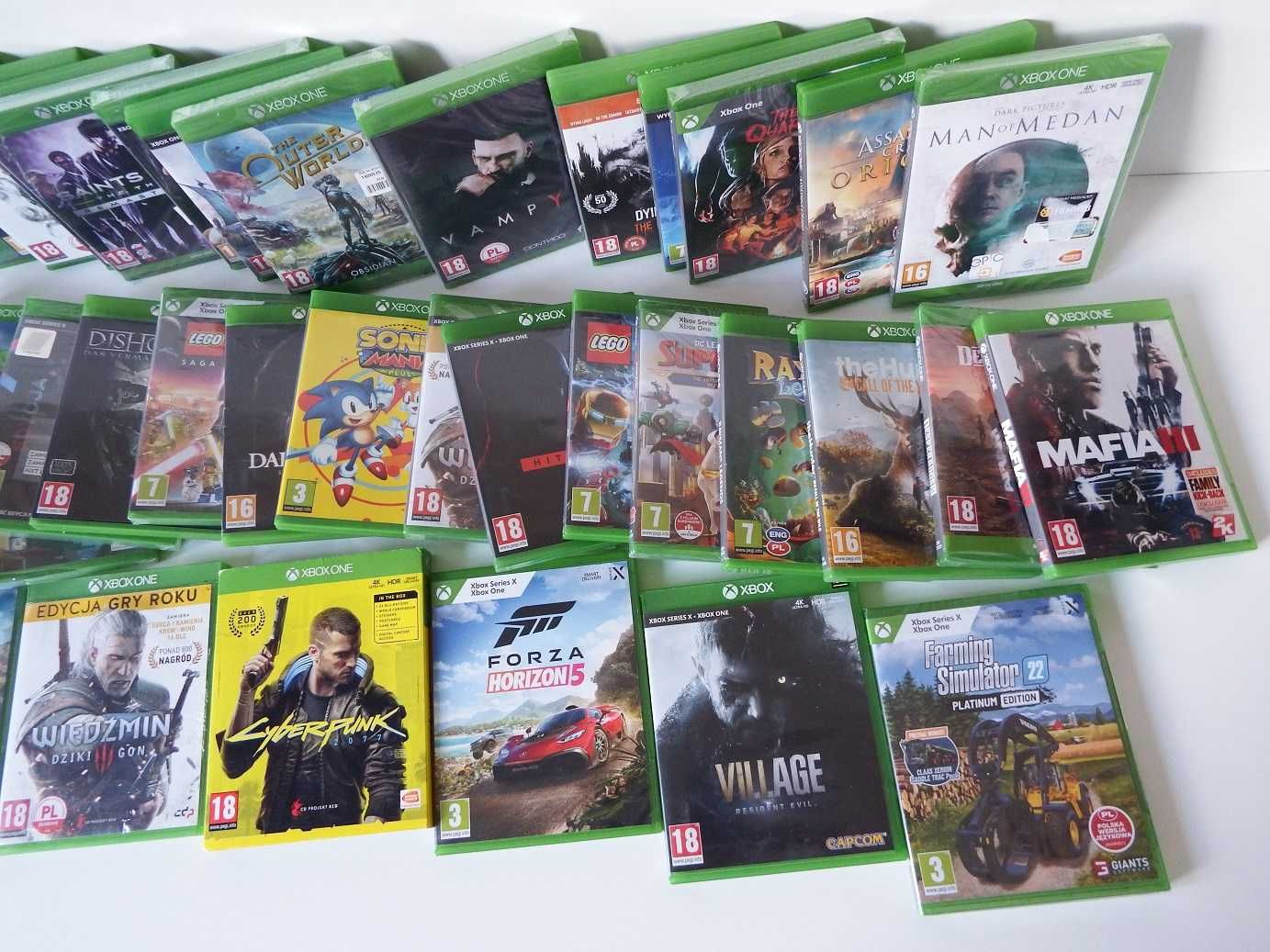 GRY XBOX ONE / XBOX SERIES X Hitman Valhalla Forza Horizon LEGO Sonic