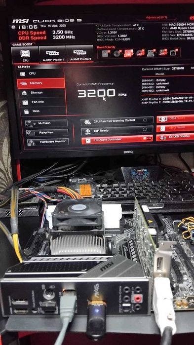 Геймерський комплект на AM4 - B550M 5700x 32Gb 3200Mhz