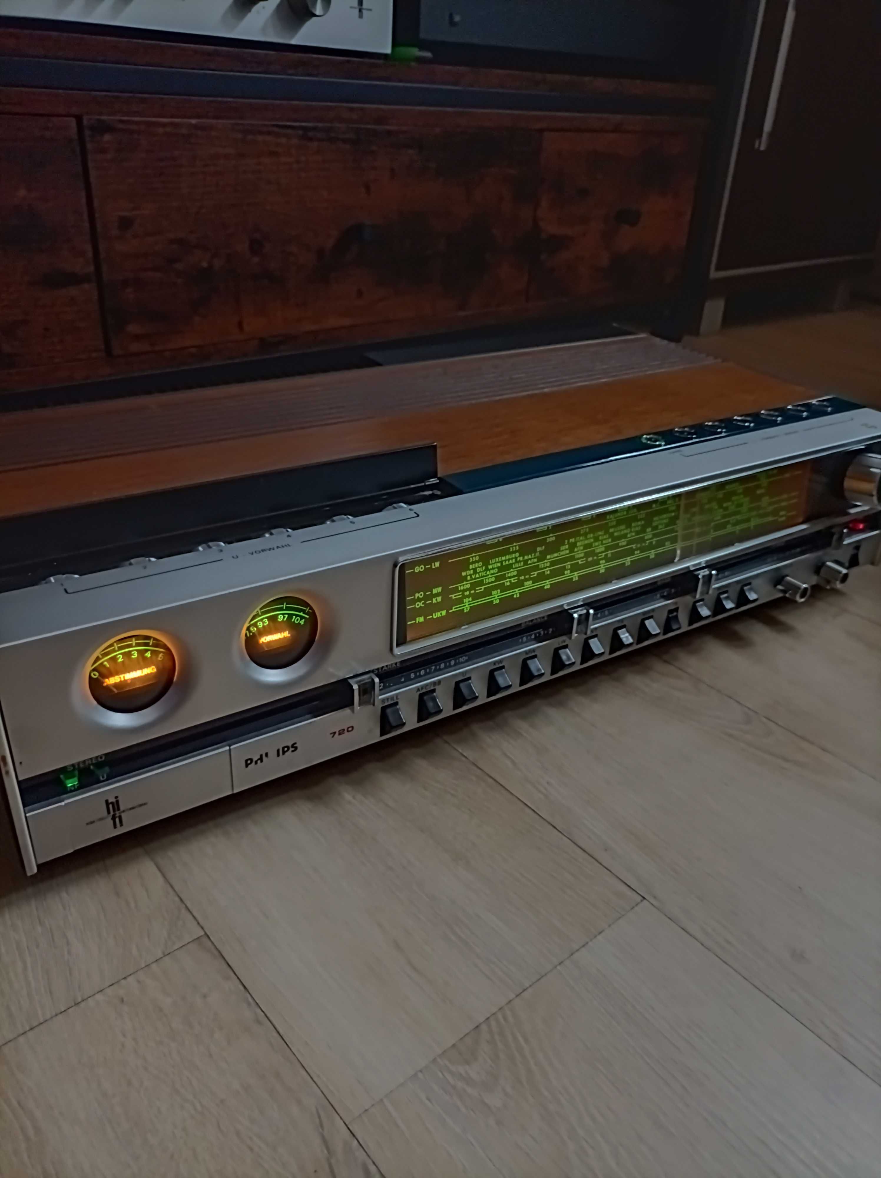 Philips RH 720 amplituner vintage 70's